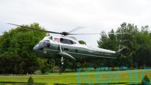 Donald Trump’s helicopter diverted to Luton airport