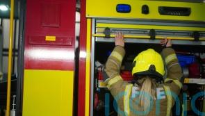 Fire crews battle Fife building blaze
