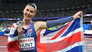 ‘Academic badass and track goddess’ – Amy Hunt celebrates shock 200m silver