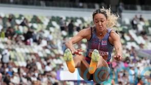 Katarina Johnson-Thompson third with two heptathlon events remaining in Tokyo