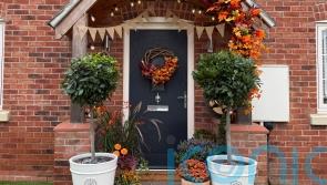 Dress your front door with a warm autumn display