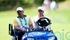Gianfranco Zola at the wheel for Europe’s Ryder Cup team in New York