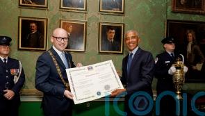 Barack Obama accepts Freedom of the City of Dublin &lsquo;with deep humility&rsquo;