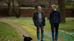 Clip reveals William inviting Eugene Levy to ‘pop down’ to Windsor Castle