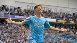 Unbeaten Coventry return to winning ways with victory over 10-man Birmingham