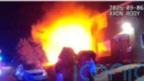 Mother and child escape home after car set on fire and blaze spread to house