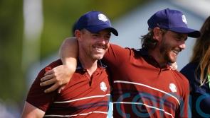 Fired up Rory McIlroy walks the walk as Europe dominate at Bethpage Black