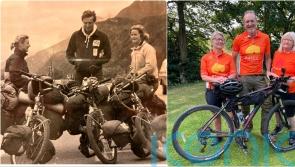 Scots trio reunite 40 years after epic cycling challenge to take on missing link