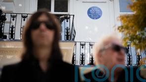 Marc Bolan honoured with blue plaque outside London home