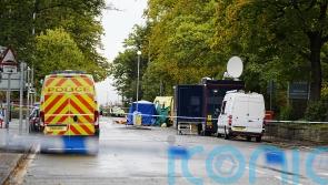 Worshipper dies and another injured after being shot by police aiming at killer