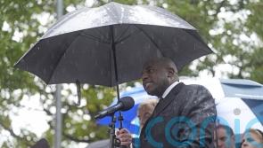 David Lammy heckled at vigil near site of Manchester terror attack