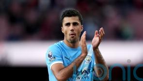 Rodri needs time to get back to his best, says Man City boss Pep Guardiola
