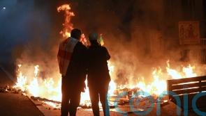 Georgia’s prime minister claims protesters want to topple his government