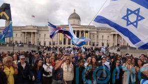 Palestine Action protest ‘almost gloating over Yom Kippur attack’, demo hears