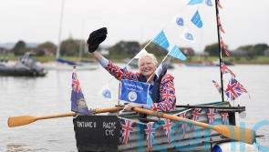 I have rowed 500 miles and I will sail 500 more, says Tintanic captain Major Mick