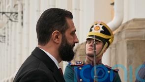 Syria’s interim leader arrives in Russia for first visit