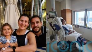 ‘How do you mourn the living?’ – Woman’s husband has rare stroke causing brain damage after removal of ruptured cyst