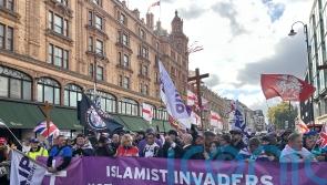 Four counter-protesters arrested during Ukip march in central London