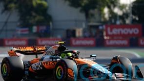 Lando Norris leaves rivals trailing in his wake to claim pole position in Mexico