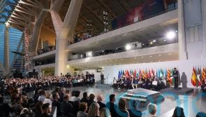 Spain holds memorial ceremony for flood victims year after disaster