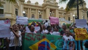 Protests after police raid leaves at least 121 dead in two Rio slums
