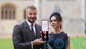 Sir David Beckham: King inspired suit I wore to receive knighthood
