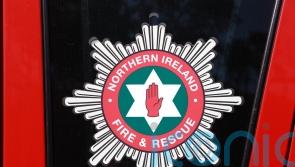 Emergency services tackle large fire in Belfast