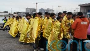 French coastguard rescues 94 people from water after small boat breaks apart