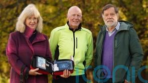 Cyclist reunited with passers-by who helped save his life after heart attack