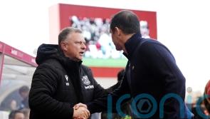 Mark Robins realistic about Stoke prospects after defeat by leaders Coventry