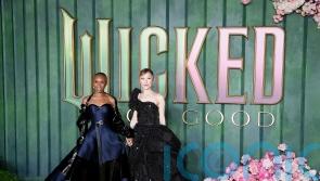 Ariana Grande and Cynthia Erivo wear Gothic gowns to Wicked: For Good premiere