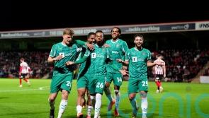 Alassana Jatta and Tyrese Hall on target as Notts County move up to third