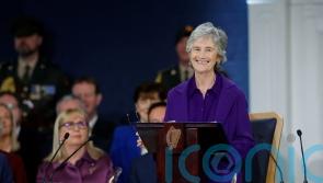 Hugs and handshakes as Catherine Connolly inaugurated as president