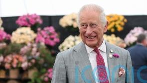King appears as magazine cover star in celebration of his garden makeover