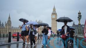 Amber warning issued as Storm Claudia to sweep UK over washout weekend