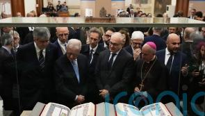 Bible described as the ‘Mona Lisa of illuminated manuscripts’ goes on display