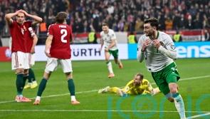 Troy Parrott hat-trick earns Republic of Ireland a World Cup play-off spot