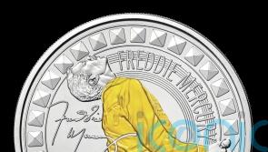 Freddie Mercury celebrated on Royal Mint collectable coins
