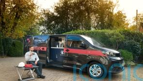 Vauxhall creates one-off tea-making Vivaro Electrici-Tea van