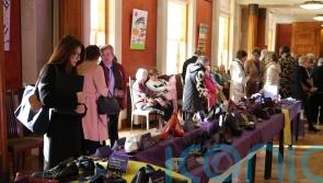Shoes of domestic abuse survivors displayed at Stormont