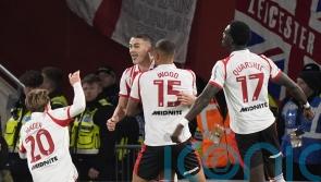 Southampton still winning under interim boss as 10-man Leicester are swept aside