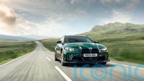 First Drive: The BMW M3 CS Touring shows an estate car at maximum attack