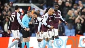 Donyell Malan scores twice but Aston Villa win is marred by trouble in away end