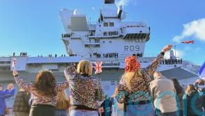 Service families reunited for festive season as ships return to home bases