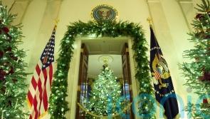 Melania Trump reveals White House Christmas decorations