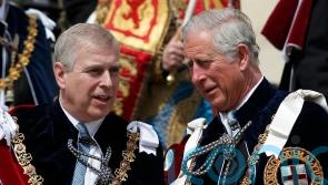 King strips Andrew of Garter and Royal Victorian Order honours