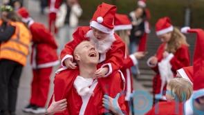 In Pictures: Dashing through the streets, charity Santas on the way