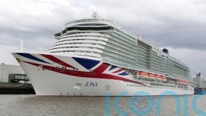 Shipping containers of fruit wash up on shore after falling from cargo ship