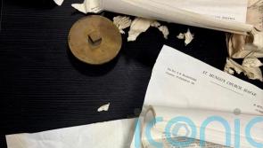 Time capsule found in rubble of landmark church following &lsquo;deliberate&rsquo; fire