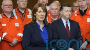 Chancellor says she does not believe 1,000 jobs being axed a month in North Sea